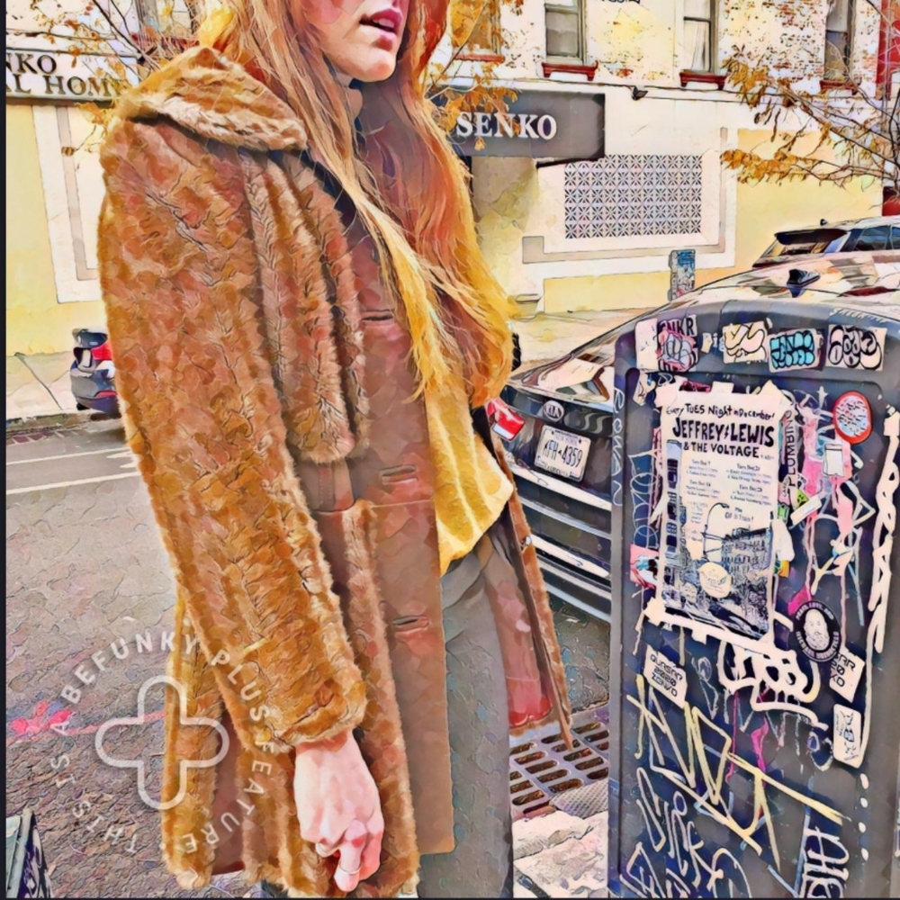 1970's Faux Fur by Made in England